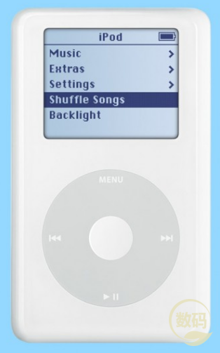 Ipod 80G塑料盖面